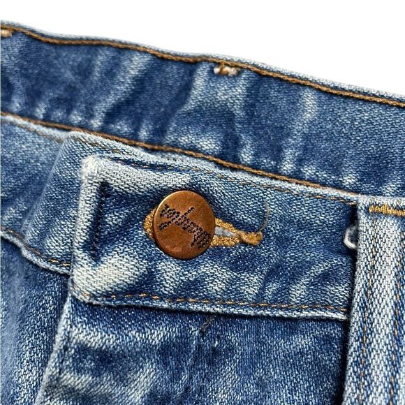 Vintage WRANGLER Cowboy Cut Bermuda Shorts Size 33 - Picture 4 of 5